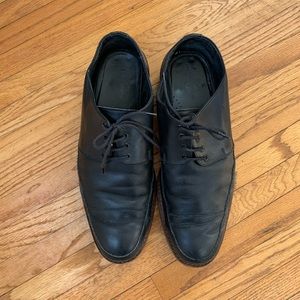 Mens Rachel Comey Black Leather Oxford Dress Shoes